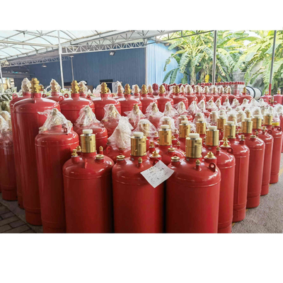 Kırmızı Kokusuz Hfc227ea FM200 Gaz Baskı Sistemi Yüksek Güvenlik Çevre Dostu