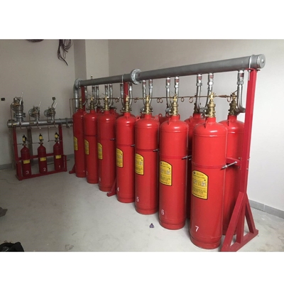 Esnek FM200 Boru Ağı Sistemi Depo için Temizleyici Yangın Söndürme Sistemi