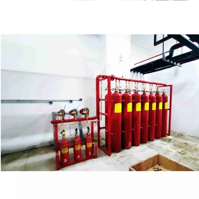 Inert gaz yangın önleme sistemi 100L Kırmızı IG 100 Yangın söndürme sistemi