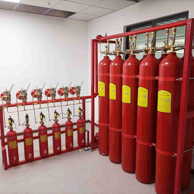 Verimlilik IG Inert gaz yangın söndürme sistemi 15MPa 20MPa Yangın riskini azaltmak için
