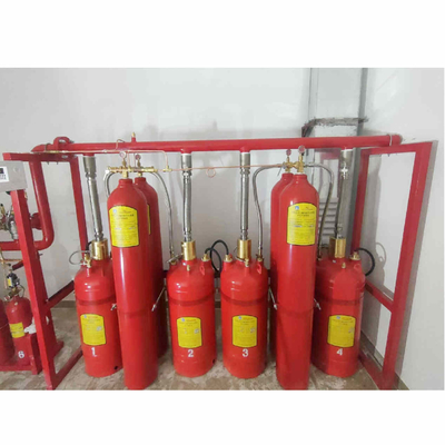 Galvanizli Çelik FM200 Yangın Sünnetme Sistemi Yangın söndürücü 120L Kapasite