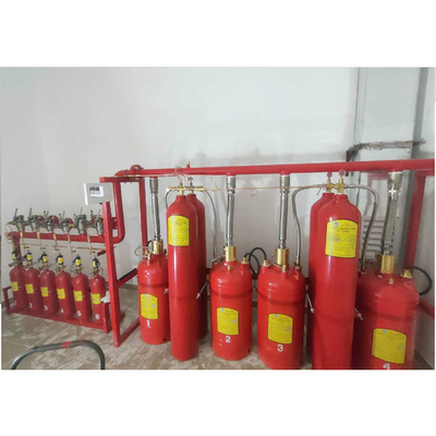 Galvanizli Çelik FM200 Yangın Sünnetme Sistemi Yangın söndürücü 120L Kapasite