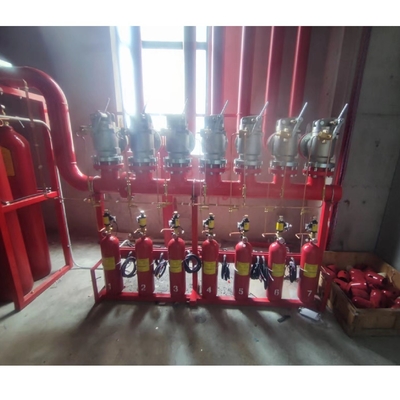 Otomatik FM200 yangın söndürme sistemi kütüphaneler için kirlilik yok