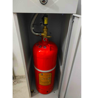40L 33kg FM200 Gaz Yangın Söndürme Sistemi Çok Bölgesel Koruma