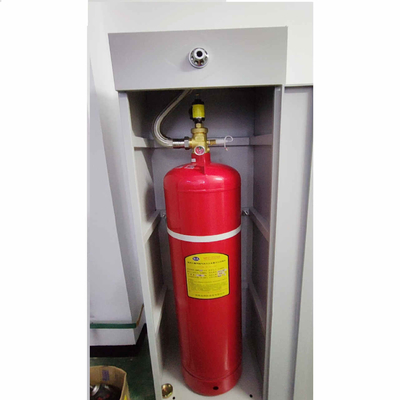 Kırmızı FM200 Kabine Yangın Önleme Sistemi Yangın Koruma Seviyesi A B C Yangınlar Maksimum Doldurma Hızı 0.95kg/L