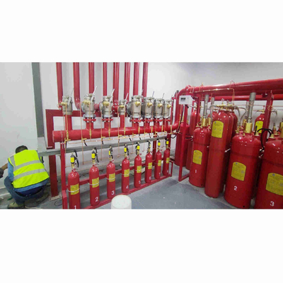 Otomatik Fm200 Gaz Yangın Engelleme Sistemi 4.2MPa 5.6Mpa Yangın Algılama Sistemi