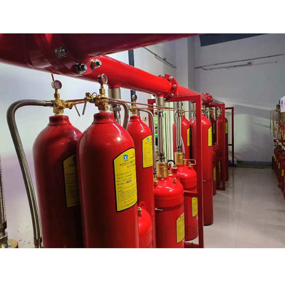 70L - 180L FM200 Yangın söndürme sistemi Temiz gaz gazlı yangın söndürme sistemi