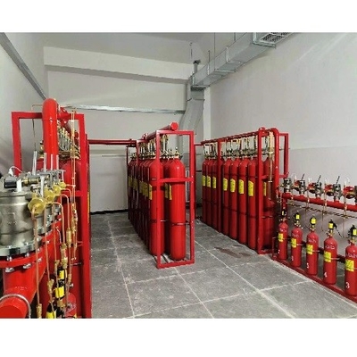 IG100 Kırmızı Yangın Baskı Sistemi Silindir 15MPa 20MPa Çalışma Basıncı