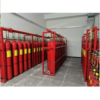 IG100 Kırmızı Yangın Baskı Sistemi Silindir 15MPa 20MPa Çalışma Basıncı