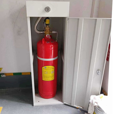 FM200 2.5MPa yangın söndürme ajanı sistemi solenoid aktüatör konteyner valfi ile