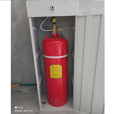 100L tek dolaplı FM200 bilgisayar odası veritabanı gaz yangın söndürücü