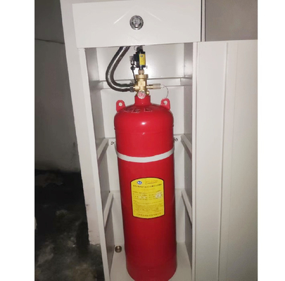 100L tek dolaplı FM200 bilgisayar odası veritabanı gaz yangın söndürücü