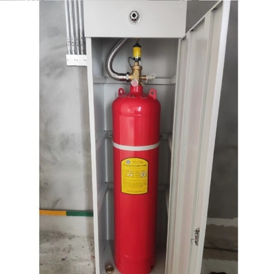 100L FM200 Hfc-227ea Kabine Yangın söndürücü Tek şişe 2.5MPa