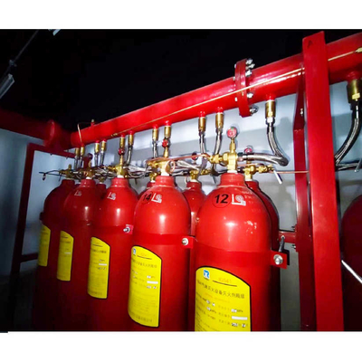 20MPa IG541 Minimal hasar için gaz yangını bastırma sistemi