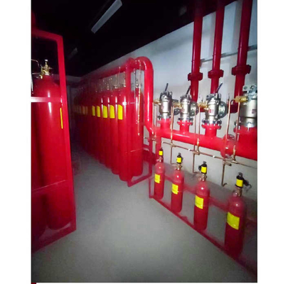 İletişim tesisleri için 15MPa IG541 Inert gaz yangın söndürme sistemi