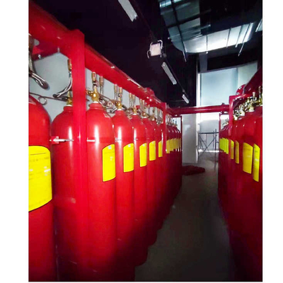 İletişim tesisleri için 15MPa IG541 Inert gaz yangın söndürme sistemi