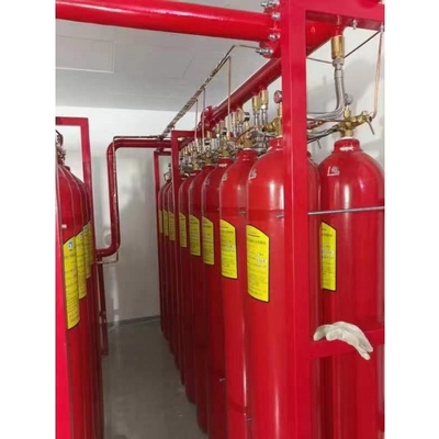 İletişim tesisleri için 15MPa IG541 Inert gaz yangın söndürme sistemi