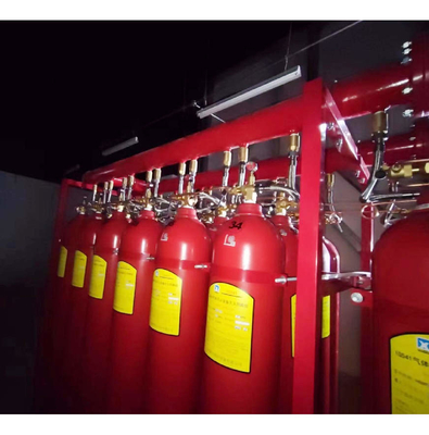 80L 15MPa otomatik yangın alarm sistemi IG541 kapalı yangın söndürme