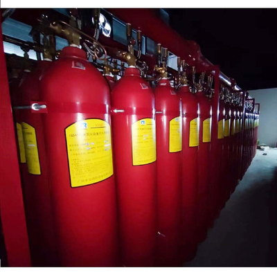 80L 15MPa otomatik yangın alarm sistemi IG541 kapalı yangın söndürme