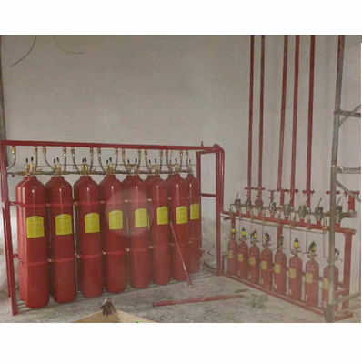 80L 15MPa otomatik yangın alarm sistemi IG541 Kapalı yangın söndürme sistemi