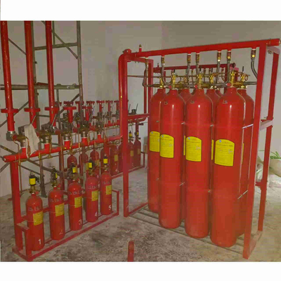 80L 15MPa otomatik yangın alarm sistemi IG541 Kapalı yangın söndürme sistemi