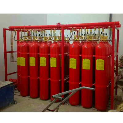 15MPa IG541 inert gaz yangın söndürme sistemi 16.88kg dolgu madde