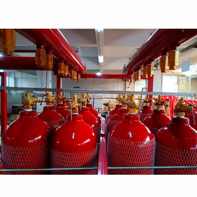 15MPa IG541 inert gaz yangın söndürme sistemi 16.88kg dolgu madde