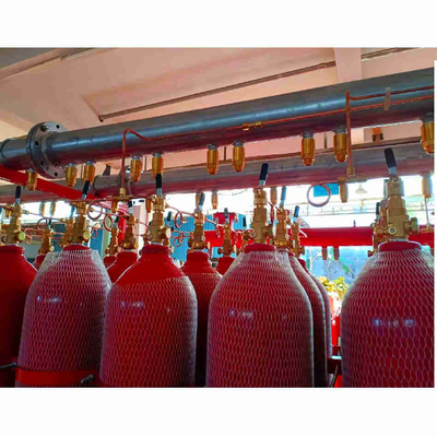 IG 541 Inert gaz yangın söndürme sistemi Kapasite 70L 80L 90L Boru hattı tipi