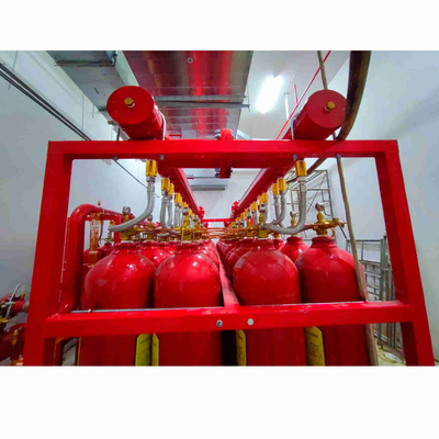 IG 541 Inert gaz yangın söndürme sistemi Kapasite 70L 80L 90L Boru hattı tipi