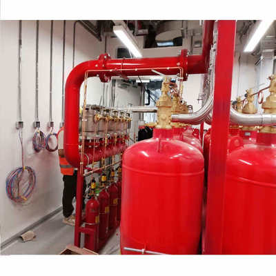 15MPa IG541 Yangın söndürme sistemi Gaz silindir kapasitesi 70L 80L 90L
