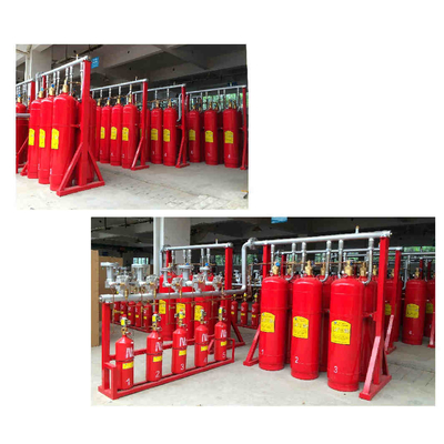 En yüksek sistem koruması ile kapalı HFC 227ea FM 200 gaz bastırma sistemi
