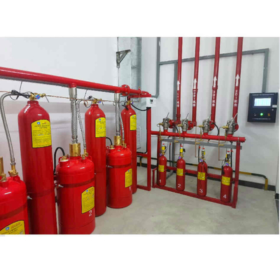 Heptafluoropropan FM200 Gaz Yangın Söndürme Sistemi 4.2Mpa / 5.6Mpa Çalışma Basıncı