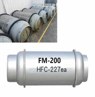 Ateş söndürme sisteminde zehirli olmayan renksiz heptafluoropropan ajanı
