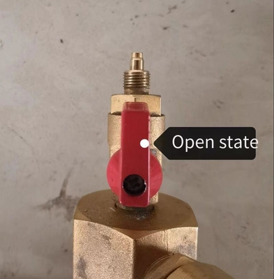 1.6MPa basınç NOVEC 1230 Yangın söndürme sistemi Yüksek güvenlik 0.2L 0.4L 0.8L 1L
