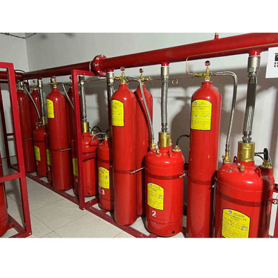 Heptafluoropropane FM200 Bilgisayar Odası Yangın Baskı Piston Akış Sistemi