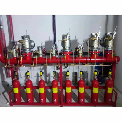 FM200 Heptahloropropan Yangın Söndürme Sistemi Çok Bölgesel Yangın Söndürme Makinesi