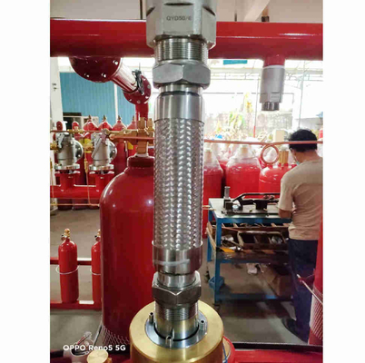 5.6 Bar / 4.2 Bar FM200 Piston Akış Sistemi Boru hattı yangın söndürme sistemi