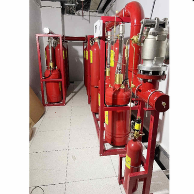 5.6 Bar / 4.2 Bar FM200 Piston Akış Sistemi Boru hattı yangın söndürme sistemi