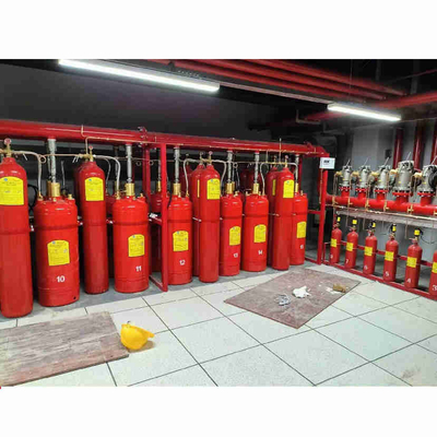 Yüksek Güvenlik HFC-227ea FM200 Piston Akış Sistemi Gaz Baskı Sistemi Boru Ağı Tipi